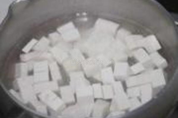 肉末蒸豆腐的做法图解6