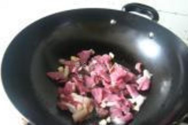 腊肉豌豆煲仔饭的做法图解7