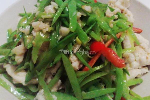 鸡丝荷兰豆
