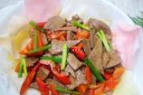 喼汁猪肝片的做法图解13