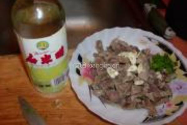 凉拌鸡胗的做法图解4