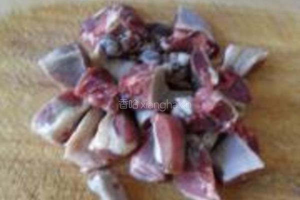 咸鸭腿炖黄豆的做法图解3