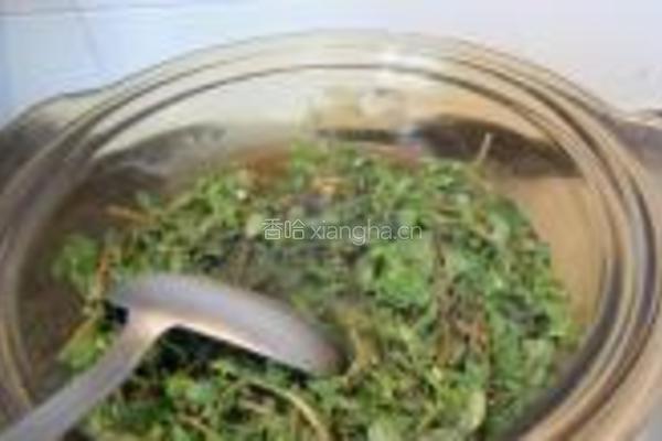 蒜泥马齿苋的做法图解2