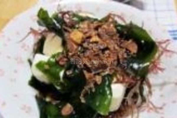 海藻豆腐色拉的做法图解8