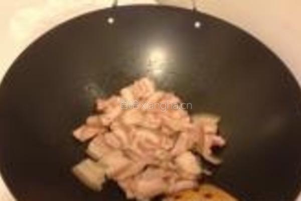 五花肉炒大头菜的做法图解7