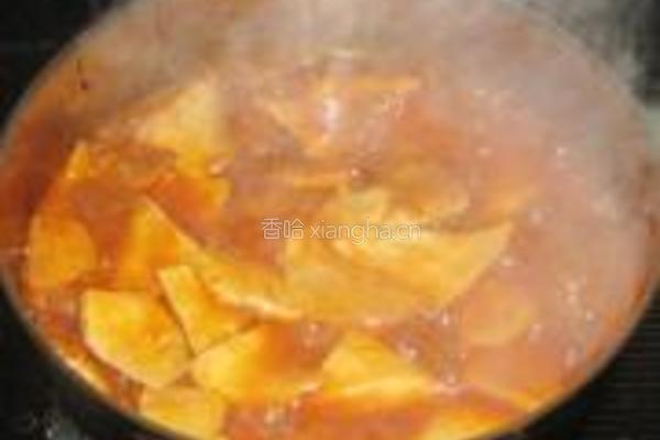 茄汁豆腐干的做法图解5