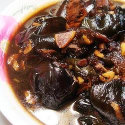 蒜香酱肉烧茄子的做法[图]
