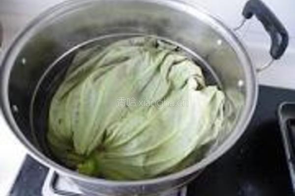 荷叶粉蒸肉的做法图解9