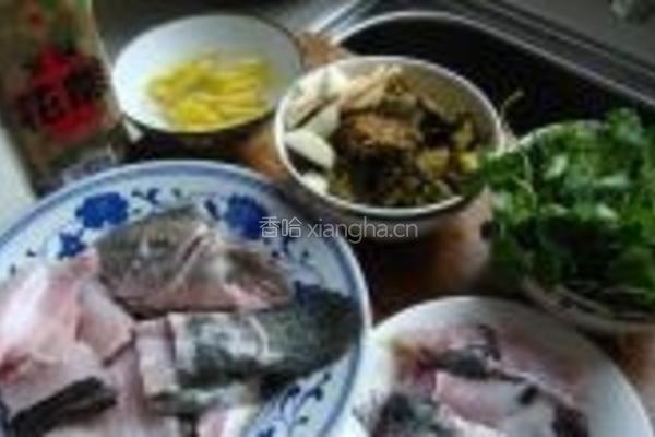 草头酸汤鱼的做法图解1