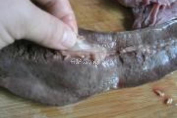 猪横脷瘦肉煲淮山的做法图解2