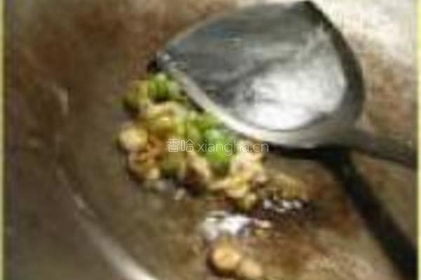 豆角鸡胗粒的做法图解5
