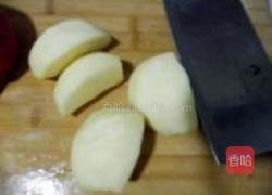 酸辣苹果丝的做法图解2