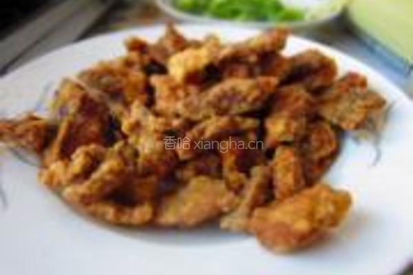 溜肉段的做法图解4