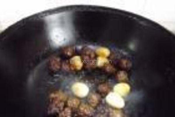 鹌鹑蛋肉圆菜底的做法图解5