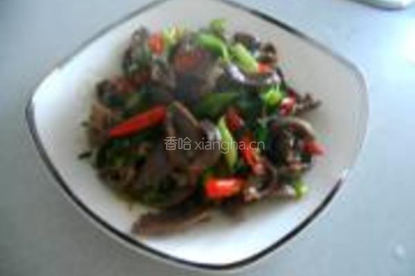 腊炒鲜鸭胗的做法图解11