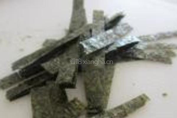 辣炒海苔杏鲍菇的做法图解6