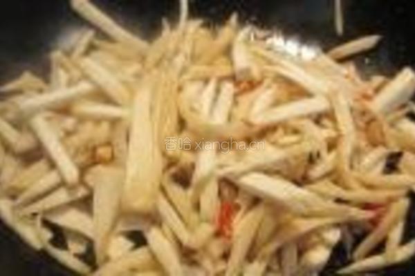 辣炒海苔杏鲍菇的做法图解8