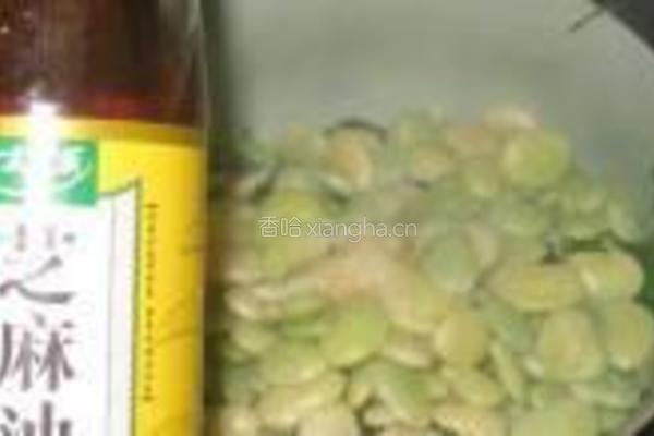 荠菜凉拌洋扁豆的做法图解6
