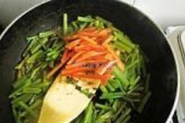 芹菜炒猪肝的做法图解10