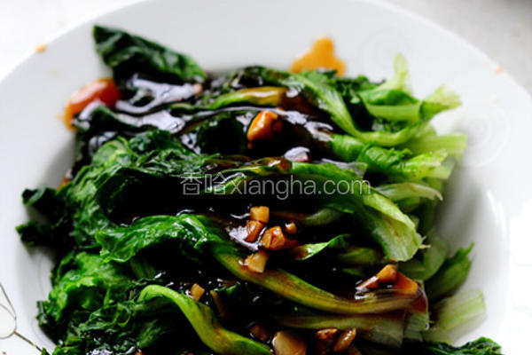 蚝油生菜