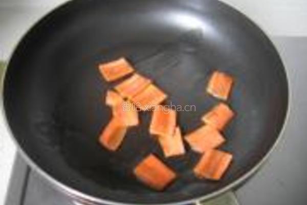 菜花炒豆菇的做法图解6