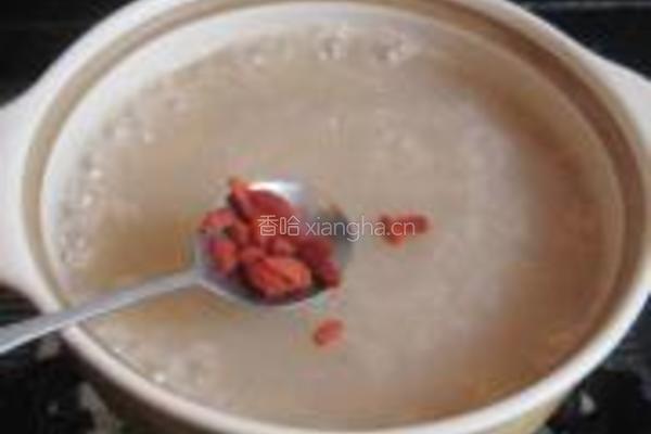 玫瑰花桂圆粥的做法图解8
