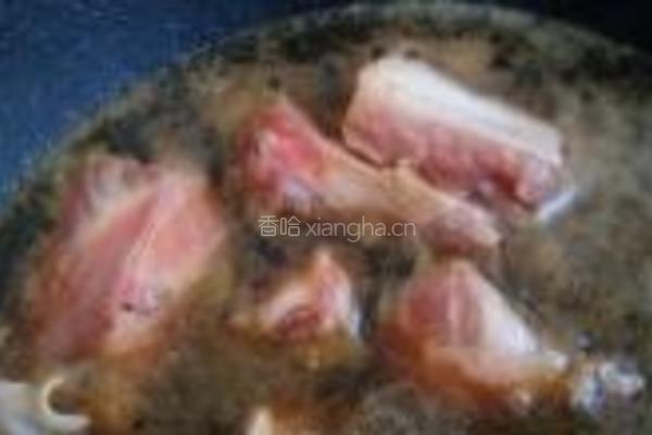 糖醋排骨的做法图解2