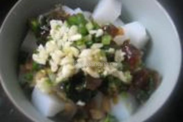 皮蛋榨菜拌凉粉的做法图解5