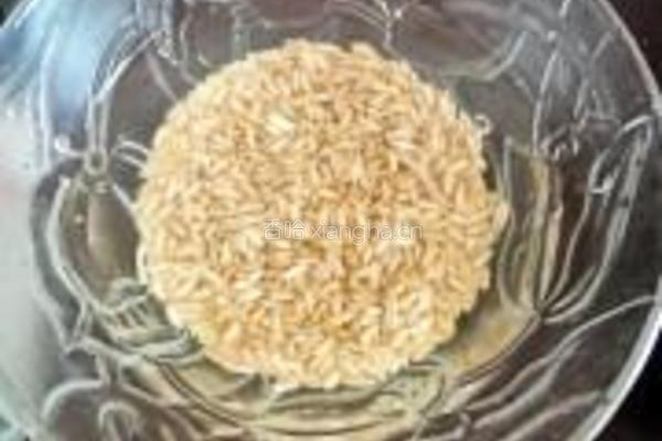 小米燕麦红豆粥的做法图解3