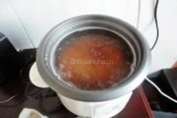 小米燕麦红豆粥的做法图解5