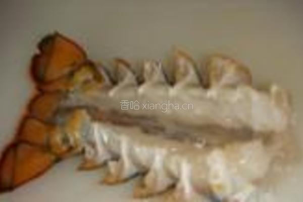 芝士焗龙虾的做法图解4