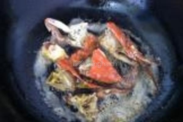 香辣蟹的做法图解4