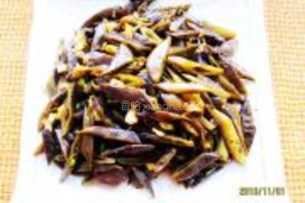 风味紫扁豆的做法图解7