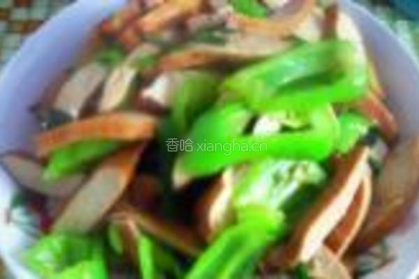 辣炒豆腐干的做法图解8