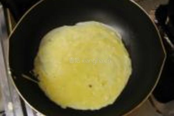 彩蔬鸡蛋卷的做法图解6