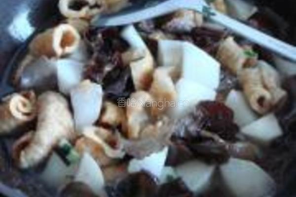 炸猪皮一锅乱炖的做法图解8