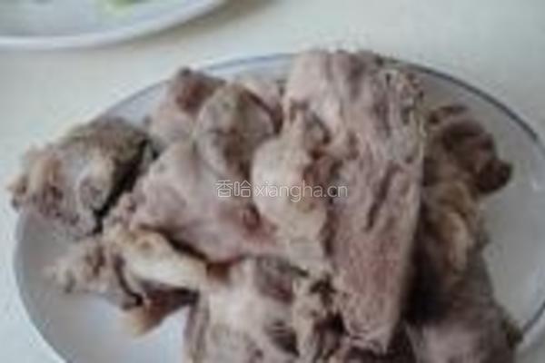 芸豆芋头炖排骨的做法图解5