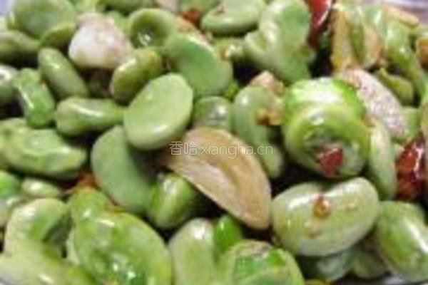 蒜香辣味蚕豆米的做法图解6