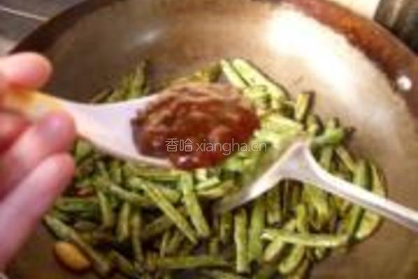 豆酱四季豆的做法图解6