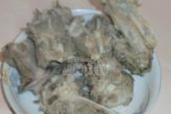 羊骨汤汆粉丝的做法图解3