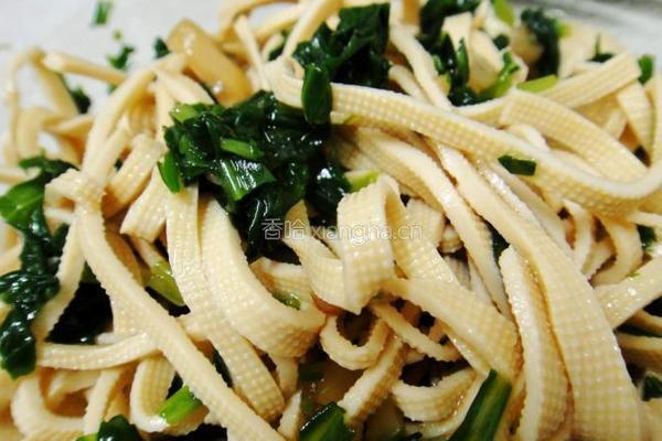 榨菜拌豆腐丝