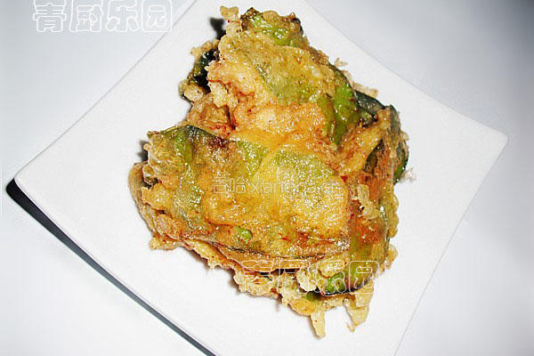 孜然软炸扁豆角盒