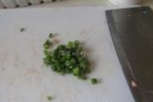 小葱炒蛋的做法图解3