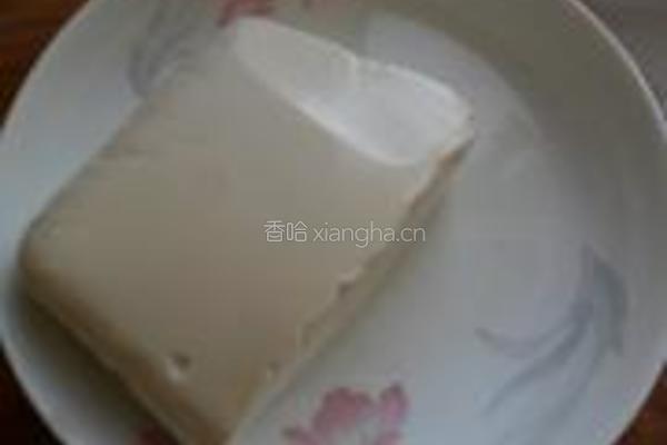 鳕鱼蒸豆腐的做法图解1