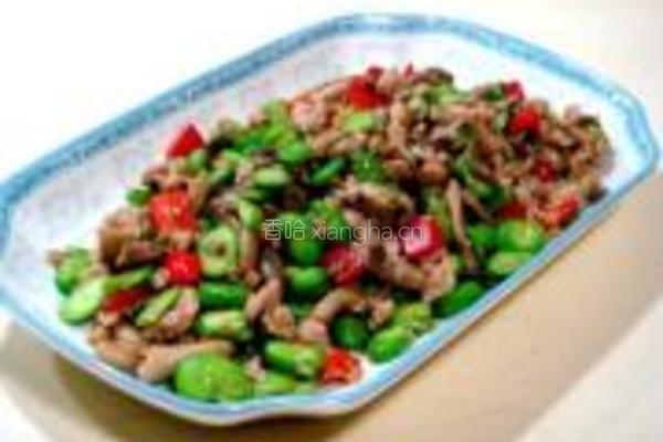 鸡腿菇炒芽豆的做法图解9