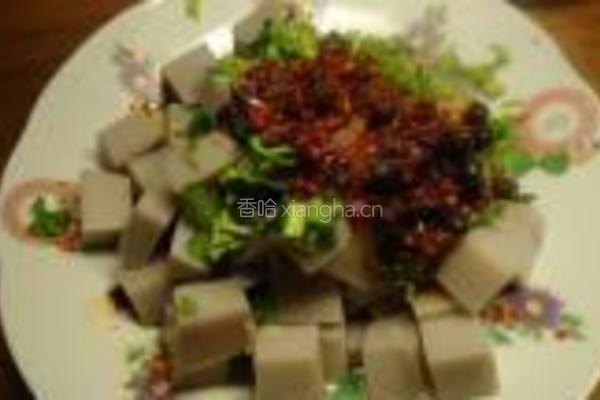 凉拌荞麦凉粉的做法图解6