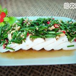 自制鸡精拌小葱豆腐的做法[图]