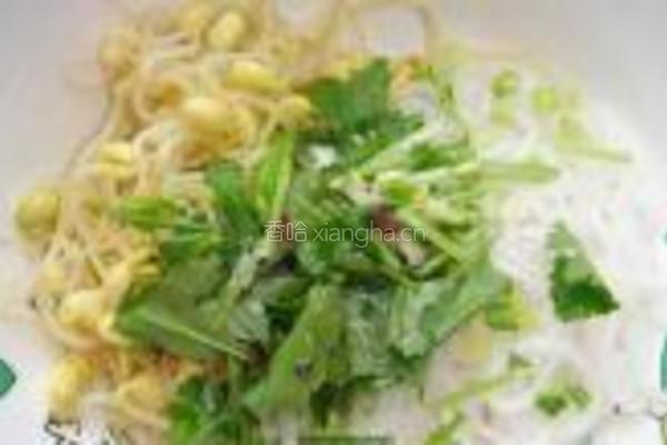 黄豆芽凉拌粉条的做法图解10