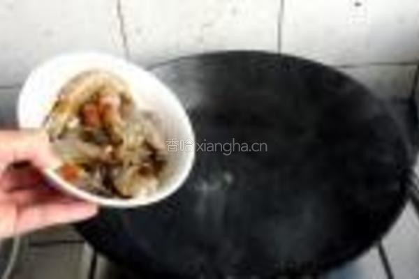 芹菜炒大虾的做法图解4