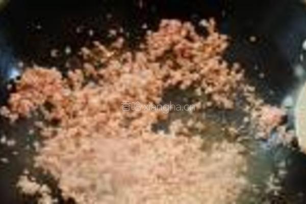 雪里蕻炒肉末的做法图解5